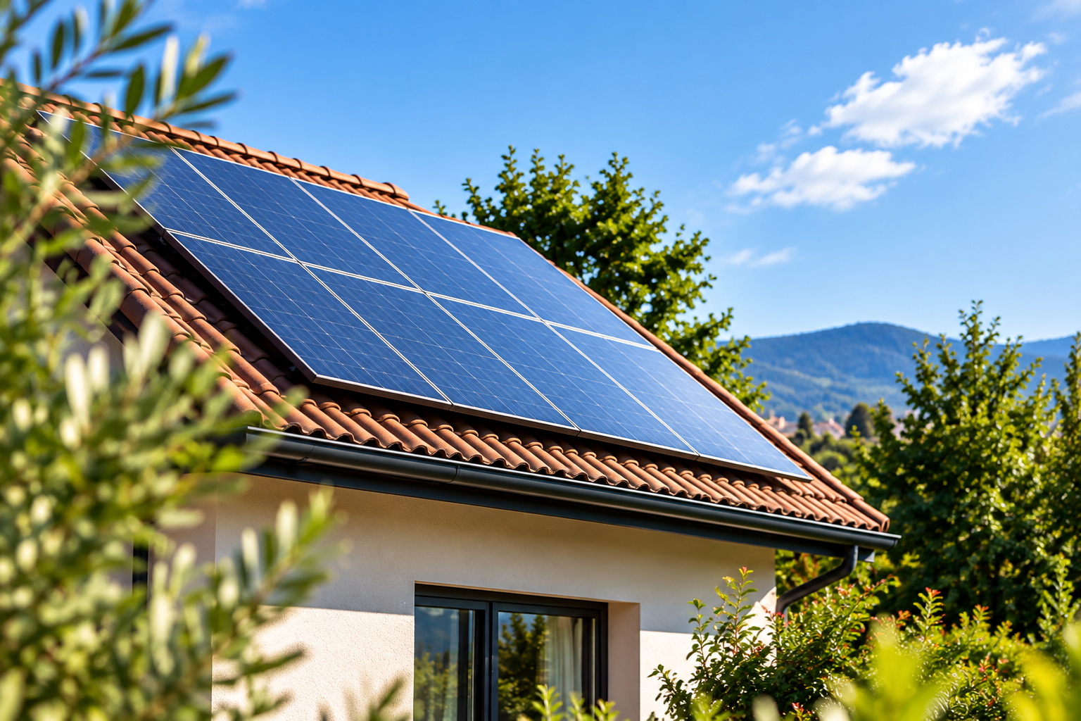Impianto fotovoltaico su abitazione